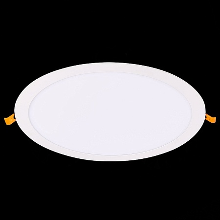 Св-к встр. Белый LED 1*24W 3000K 1 728Lm Ra80 110° IP20 D300xH8 90-265V ST209.538.24 - фото