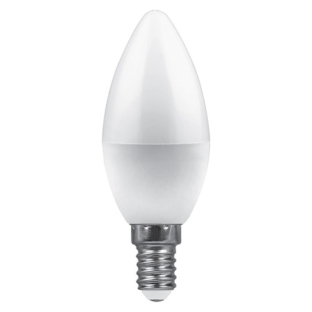 Лампа светодиодная Feron LB-97 Свеча E14 7W 175-265V 2700K - фото