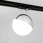 Трековый светодиодный светильник для однофазного шинопровода Glob GX53 Хром Glob GX53 Хром (MRL 1015) однофазный Elektrostandard