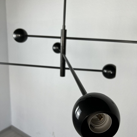 Люстра На Штанге Salme L6 A Black Imperiumloft 212778-26 - фото