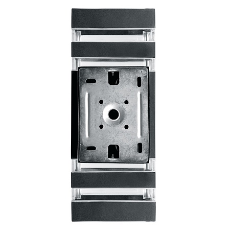 Светильник садово-парковый Feron DH0807, на стену вверх/вниз,  E27 230V, черный - фото