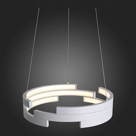 Люстра подвесная ST-Luce Белый/Белый LED 1*45W 4000K SL963.503.01 - фото