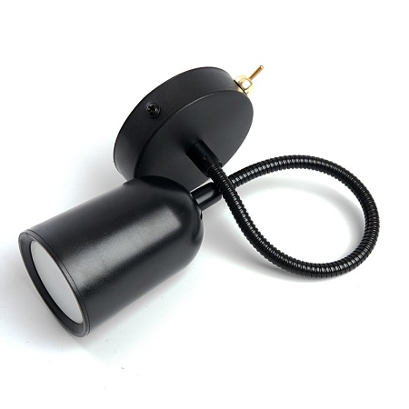 ML400 настенный под лампу с выключателем MR16/GU10, 35W,  черный - фото