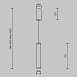 Подвесной светильник Maytoni MOD464PL-L8BSK - фото