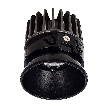 Светодиодный модуль Черный LED 1*12W 3000K 960Lm Ra>90 36° IP20 D69xH85 220-240V ST851.438.12 - фото