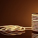 Светодиодный гибкий неон 220 В 9.6 Вт/м 120 Led/м 2835 IP67, односторонний теплый белый 3300 K, 50 м Гибкий неон 220V 9,6W 120Led 2835 IP67 односторонний теплый белый, 50 м Elektrostandard - фото