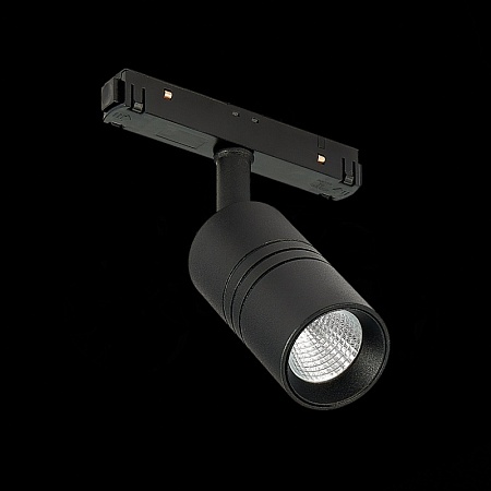 Магнитный трековый светильник Черный LED 1*7W 4000K 595Lm Ra>90 36° IP20 D44xH90 48V ST365.446.07 - фото