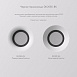 DK2080-WH Встраиваемый точечный светильник для натяжных ПВХ потолков INVIZ, IP 20, до 9 Вт, GU10, LED, белый, ABS-пластик - фото