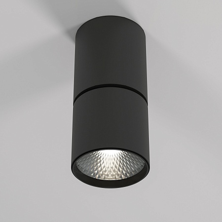 Светильник потолочный поворотный светодиодный Sens 10W 4000K чёрный 25042/LED Elektrostandard - фото