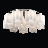 Люстра потолочная ST-Luce Серебристый/Белый E27 12*60W (из 2-х коробок) SL116.052.12