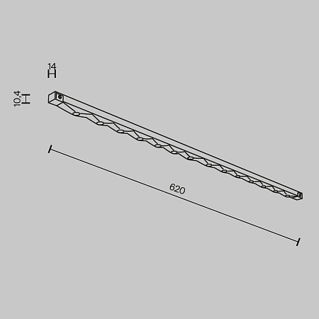 Трековый светильник Technical Spiky TR175-1-24WTW-M-B - фото