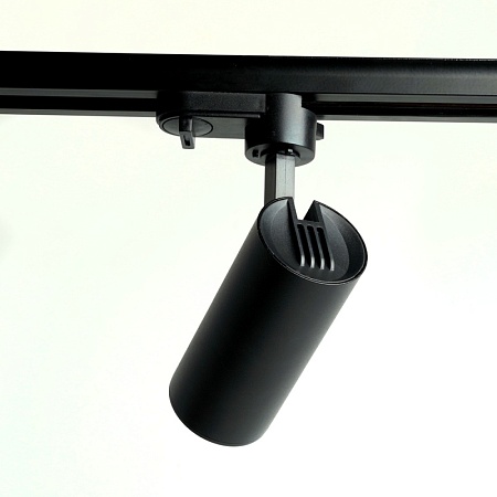 Светильник Feron AL195 трековый однофазный на шинопровод под лампу GU10, черный - фото
