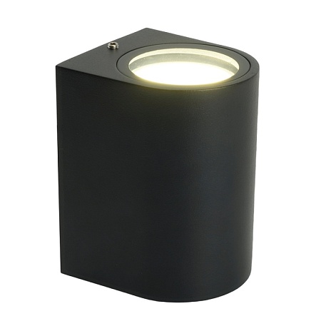 Светильник садово-парковый Feron DH014,на стену, GU10 230V, черный - фото