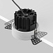 Встраиваемый светильник Technical Round DL058-12W3K-TRS-W - фото