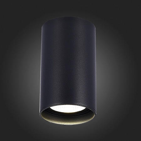 Светильник потолочный Черный LED 1*20W 4000K 1 600Lm Ra>90 60° IP44 D95xH150 220-265V ST157.442.20 - фото