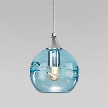 Подвесной акцентный светильник Eurosvet 50221/1 голубой - фото