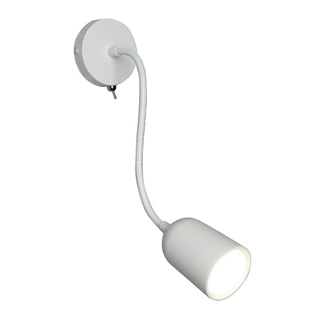 ML400 настенный под лампу с выключателем MR16/GU10, 35W,  белый - фото