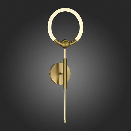 Светильник настенный ST-Luce Золотистый/Белый LED 1*10W 3000K SL1578.201.01 - фото