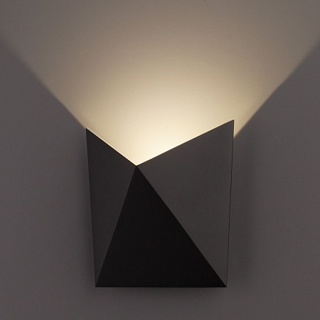 Уличный светодиодный светильник Batterfly черный 1517 Techno LED черный Elektrostandard - фото