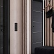 Рамка из металла на 3 поста Platinum черный алюминий W0032608 - фото