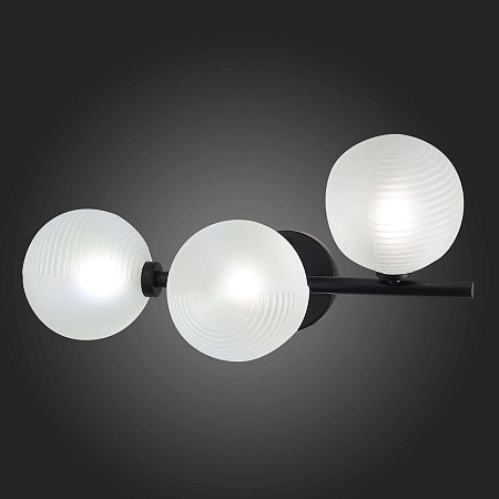 Бра ST-Luce Черный/Белый G9 3*5W SL1184.411.03 - фото