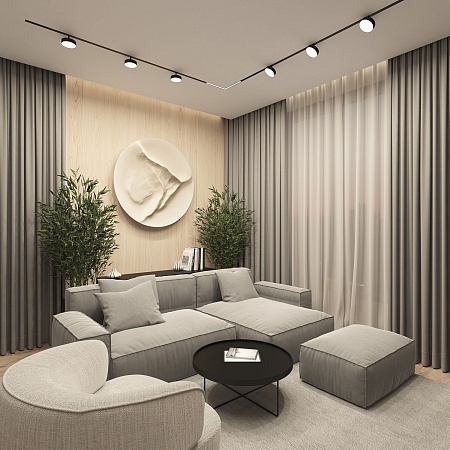 Светильник на шине Denkirs SMART LINEAR DK8070-BK - фото