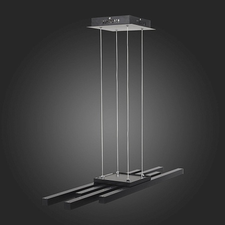 Люстра подвесная ST-Luce Черный/Белый,Черный LED 1*38W 3000K/4000K/6000K SL933.403.04 - фото