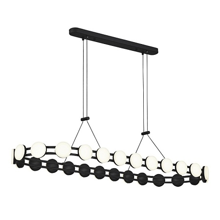 Светильник подвесной ST-Luce черный/белый LED 1*50W 4000K SL6610.403.26 - фото