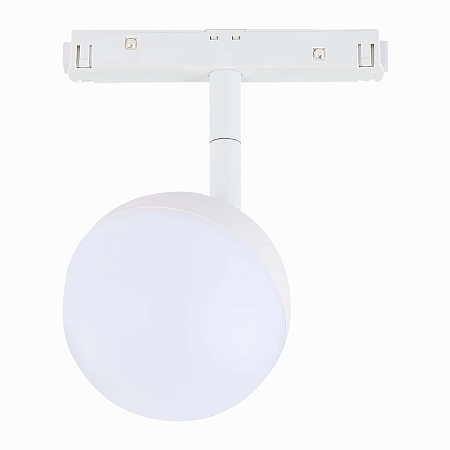 Магнитный трековый светильник белый LED 1*7W 4000K 520Lm Ra>80 120° IP20 L120xW90xH192 ST358.546.07 - фото