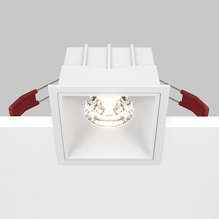 Встраиваемый светильник Technical Alfa LED DL043-01-15W3K-D-SQ-W - фото