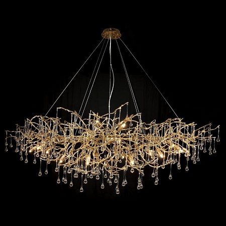 10067/1800 GD Подвесная люстра LOFT IT Bijout - фото