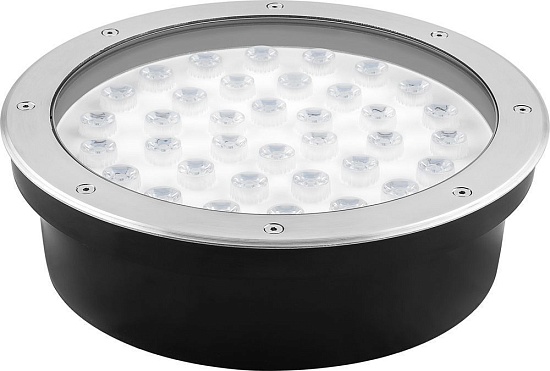 Светодиодный светильник тротуарный (грунтовый) Feron SP2708 24W 2700K 85-265V IP67 - фото