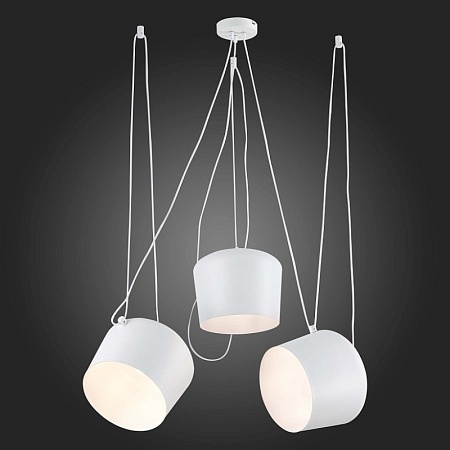 Светильник подвесной Белый/Белый E27 3*40W SLE120653-03 - фото