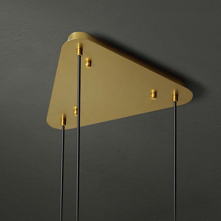 Потолочное Крепление Из Металла Треугольной Формы Ceiling Mount 7 White Imperiumloft 212758-26 - фото