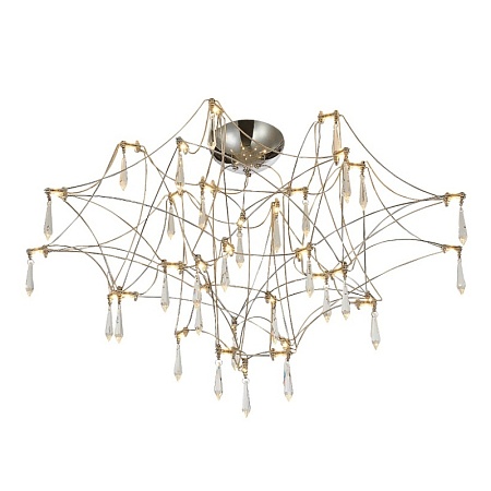 Светильник потолочный ST-Luce Хром/Прозрачный LED 78*0,35W 3000K SL6601.102.78 - фото