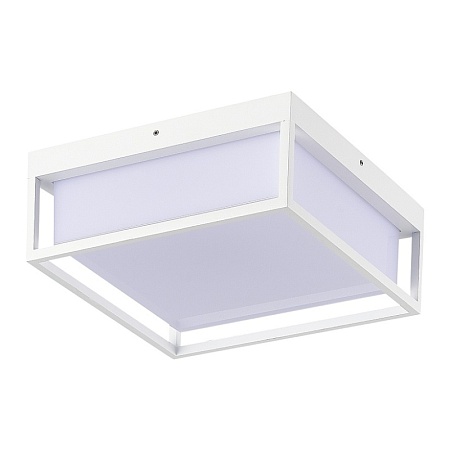 Светильник уличный потолочный ST-Luce белый/белый LED 1*20W 3000K/4000K/5000K SL9517.502.01 - фото