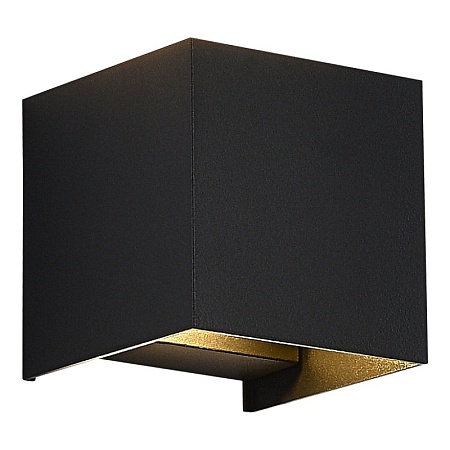 Светильник уличный настенный ST-Luce черный/черный LED 1*10W 2700K SL9513.401.01 - фото