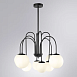 Люстра на штанге Arte Lamp MEBSUTA A1675LM-8BK - фото