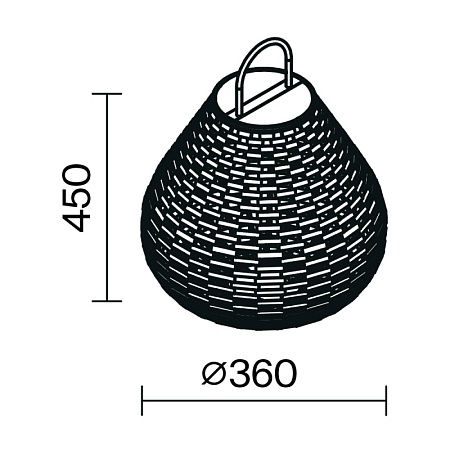 Ландшафтный светильник Outdoor Plet OSL599FL-L5B3K - фото