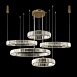 10135/5 Gold Подвесной светильник LOFT IT Crystal ring - фото
