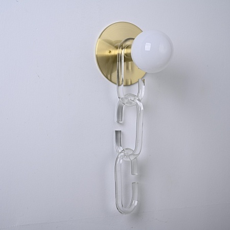 Настенный Светильник Chain Wall Прозрачный Imperiumloft 178089-26 - фото