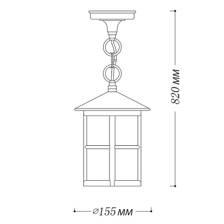 Уличный светильник de markt DeMarkt Телаур 806011001 - фото