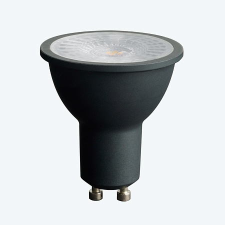 Лампа светодиодная Feron.PRO LB-1607 GU10 7W 175-265V 4000K в черном корпусе - фото