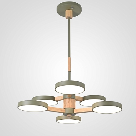 Подвесная Люстра Turna Dbl L6 Hacks Imperiumloft 229093-26 - фото