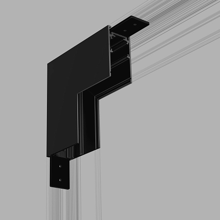 Slim Magnetic Коннектор угловой внутренний для накладного шинопровода черный 85091/00 85091/00 Elektrostandard - фото