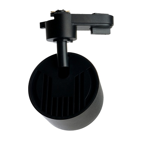 Светодиодный светильник Feron AL138 трековый однофазный на шинопровод 12W 4000K 110 градусов черный - фото