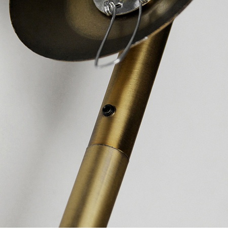 Подвесной Реечный Светильник Hoop L120 Латунь Imperiumloft 177907-26 - фото