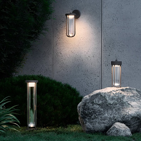 Светильник садово-парковый светодиодный Ritz черный 35183/D черный Elektrostandard - фото