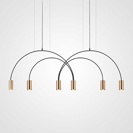 Подвесной Светильник Arc 3 Gold Imperiumloft 189567-26 - фото