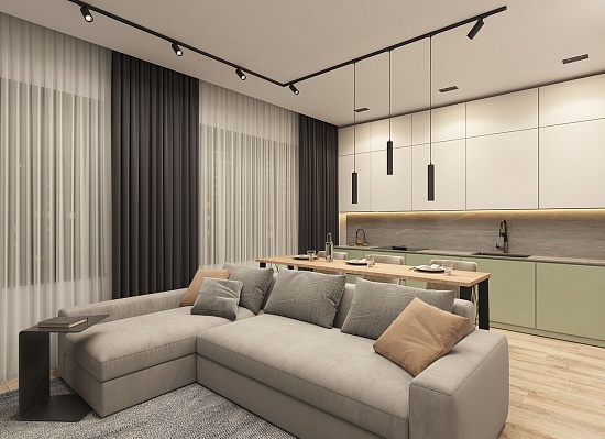 Светильник на шине Denkirs SOLID Tube DK6202-BK - фото